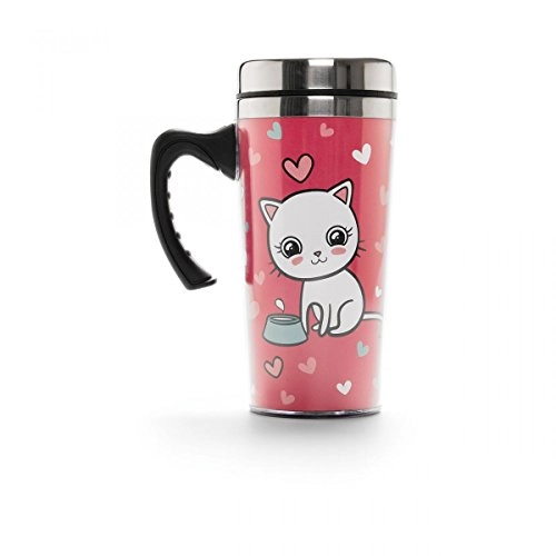 Caneca Termica Ludi Cat Love
