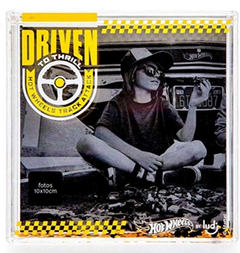 Porta Retrato Ludi C/pingentes Hot Wheels Drive