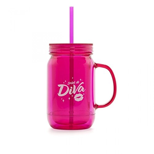 Caneca Pote Ludi Rosa Diva