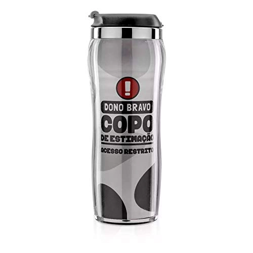 Copo P/ Viagem Cao Dono Bravo Ludi
