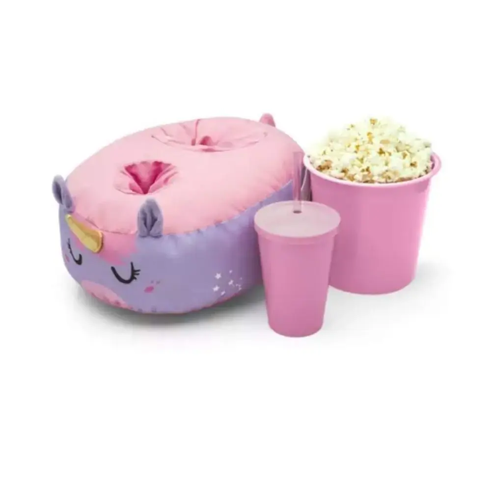 Kit Pipoca Ludi Unicornio Lilas