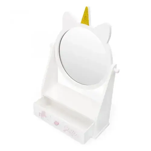 Porta Bijoux Ludi C/espelho Unicornio