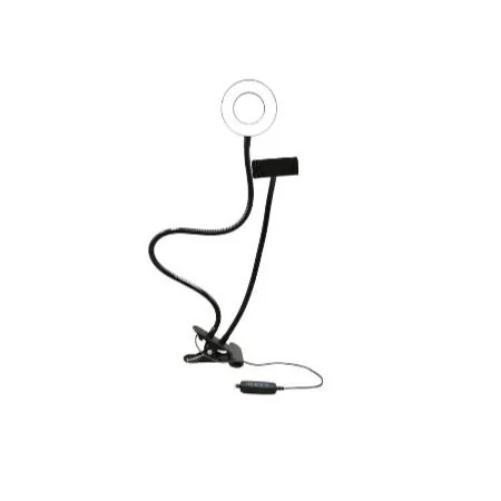 Suporte Ring Light Flexível Com Clipe - MULTILASER AC369