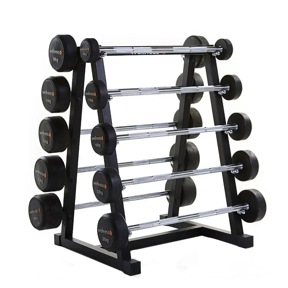 Estante Horizontal para 10 Barras Montadas Wellness - EM009