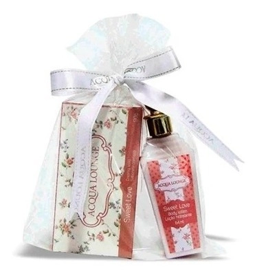 Kit Acqua Lounge Pp Sabonete 90g Lc Hidr 64ml Sweet L
