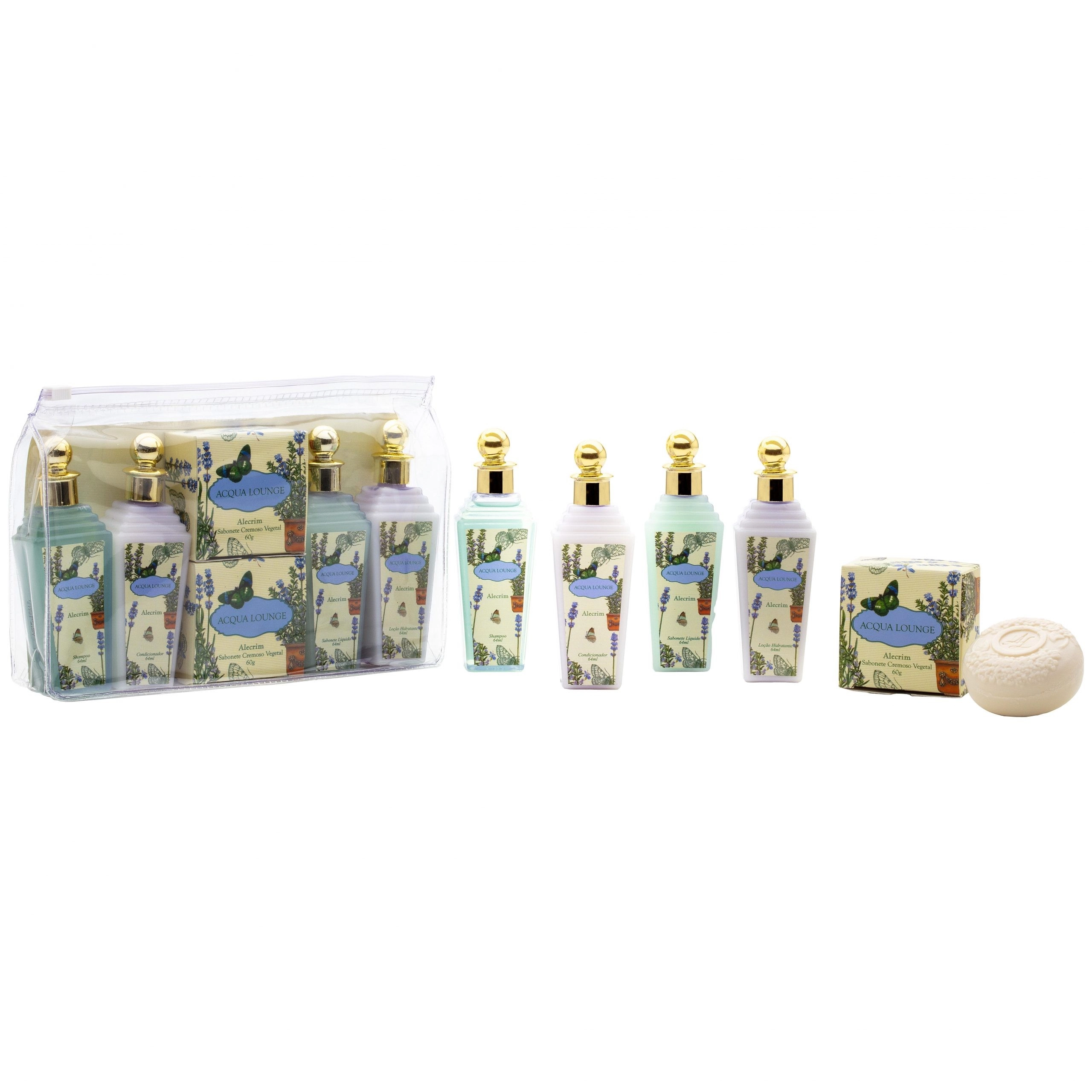Acqua Lounge Alecrim Kit Nec Viagem