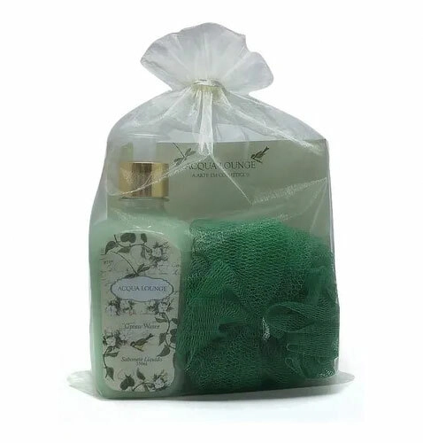 Acqua Lounge Green Voil Sab Liq 350ml Esponja Banho