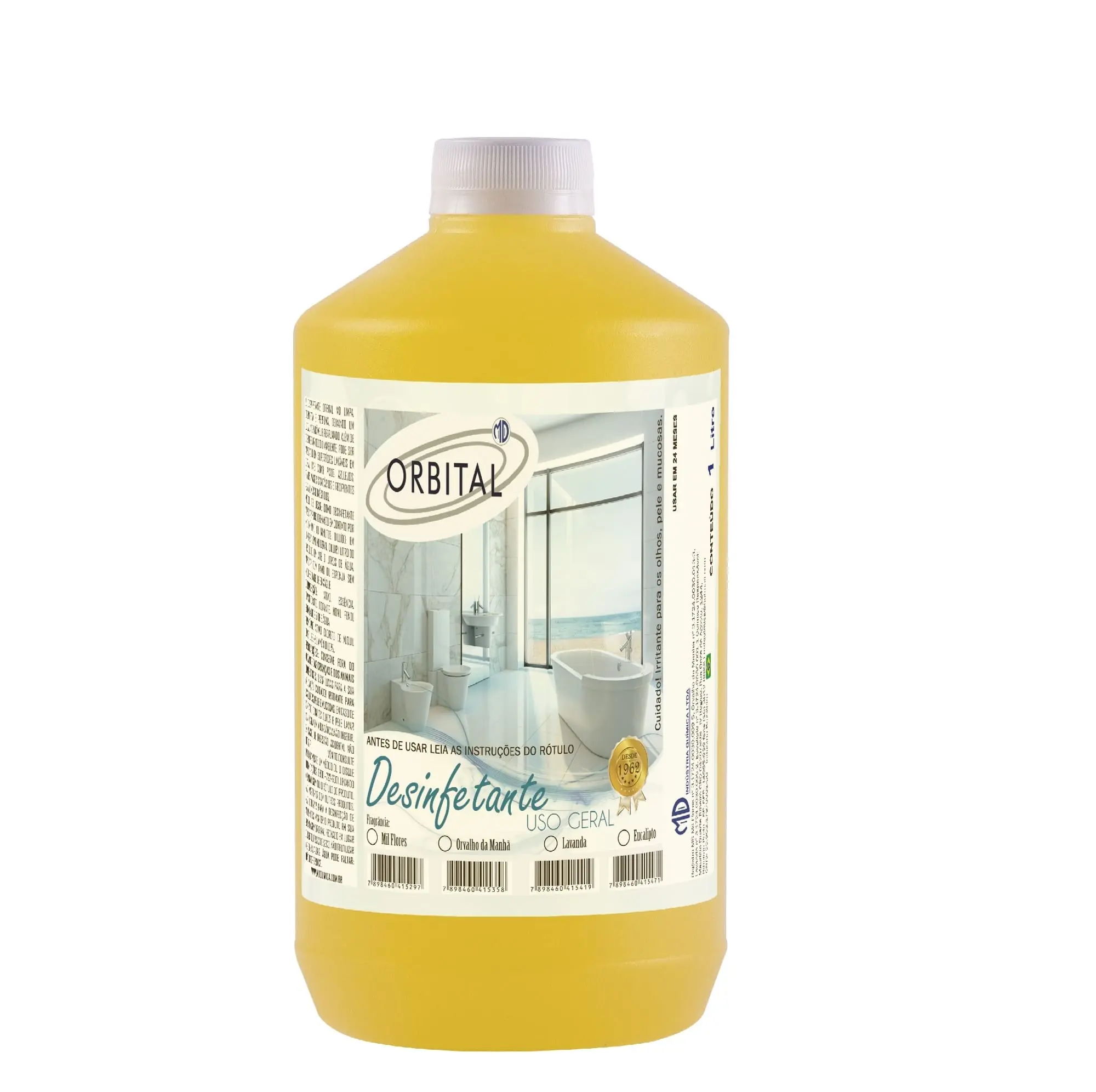 Desinfetante - Orbital - Mil Flores - Md - 1 Litro