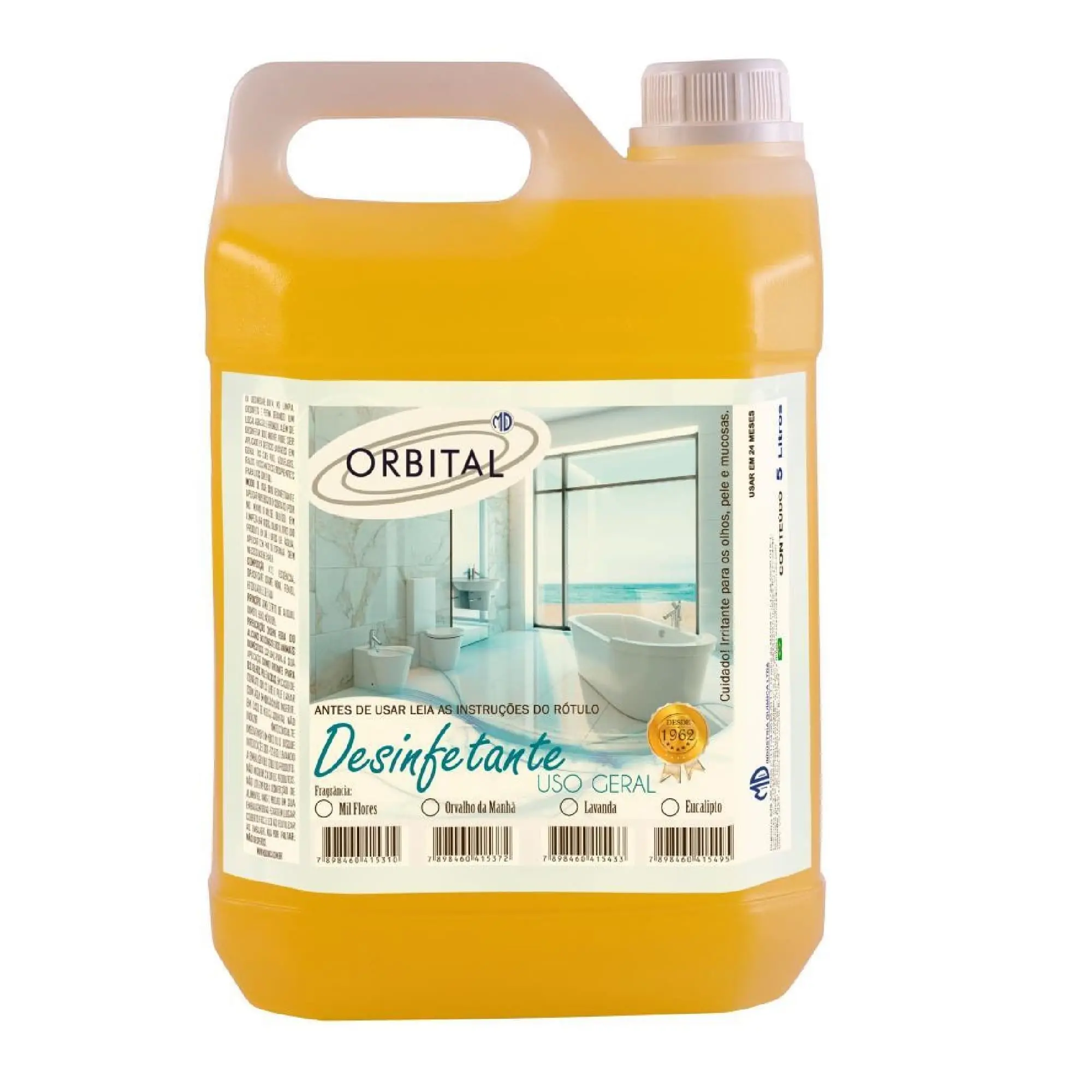 Desinfetante - Orbital - Mil Flores - Md - 5 Litros