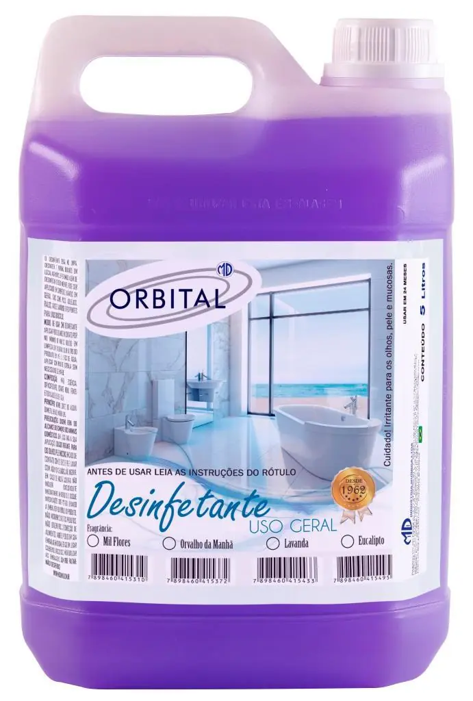 Desinfetante - Orbital - Lavanda - Md - 5 Litros