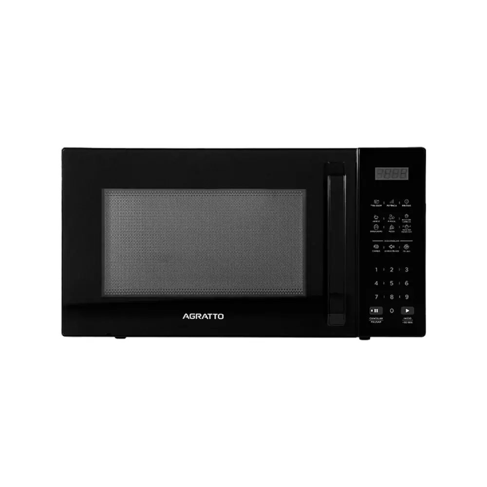 Micro Ondas Amic01n 01 Preto 32l 1400w 127v Agratto