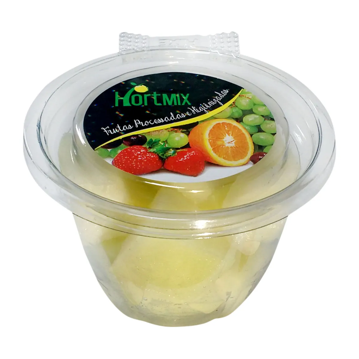 Melão Amerelo sem Semente sem Casca Fresco Hortmix 200g