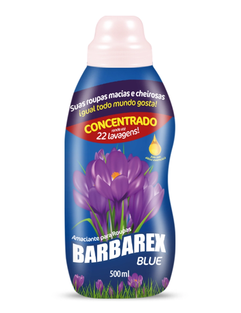 Amaciante Barbarex Conc Blue 500ml