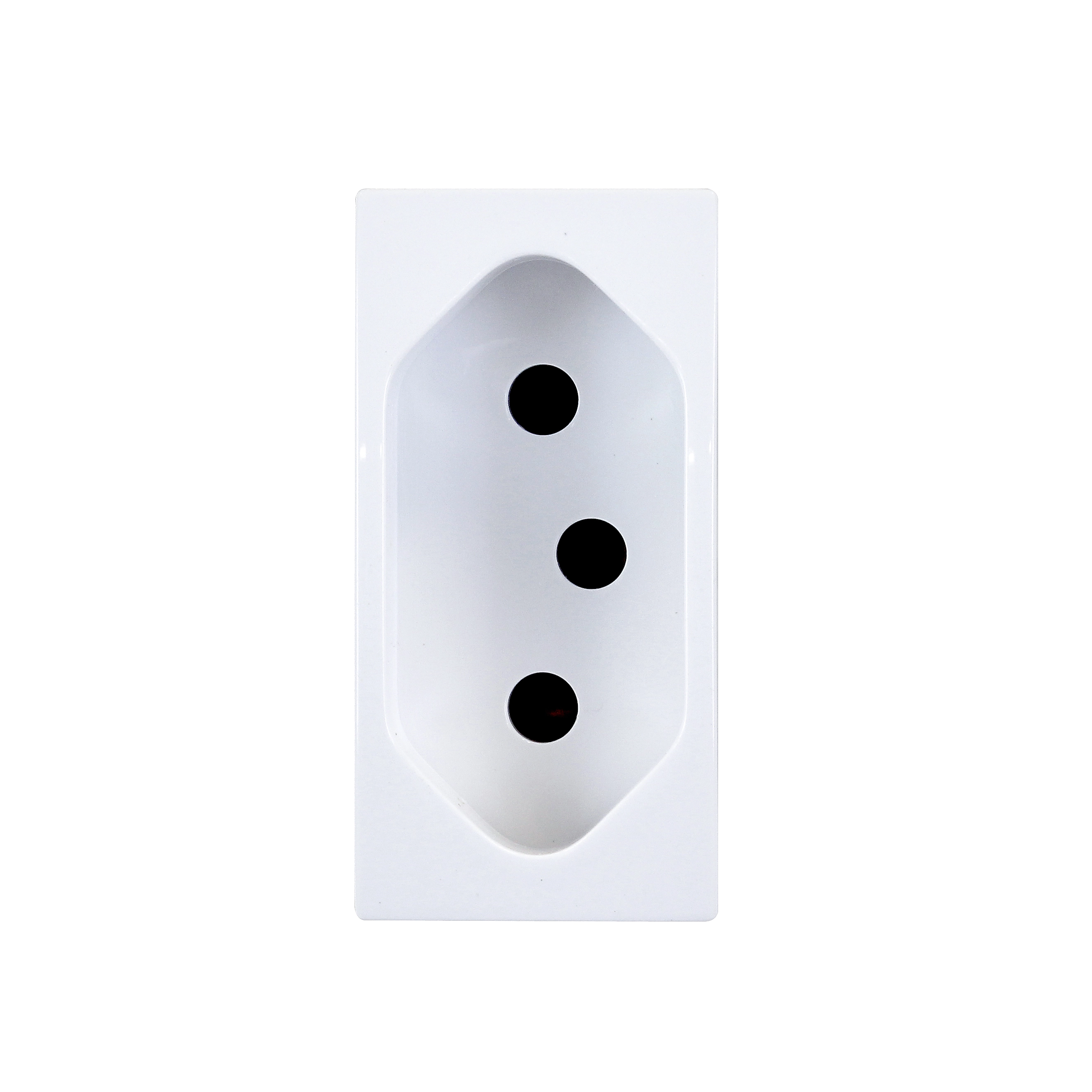 Modulo Tomada 2P+T 10A 250V Branco Única Schneider