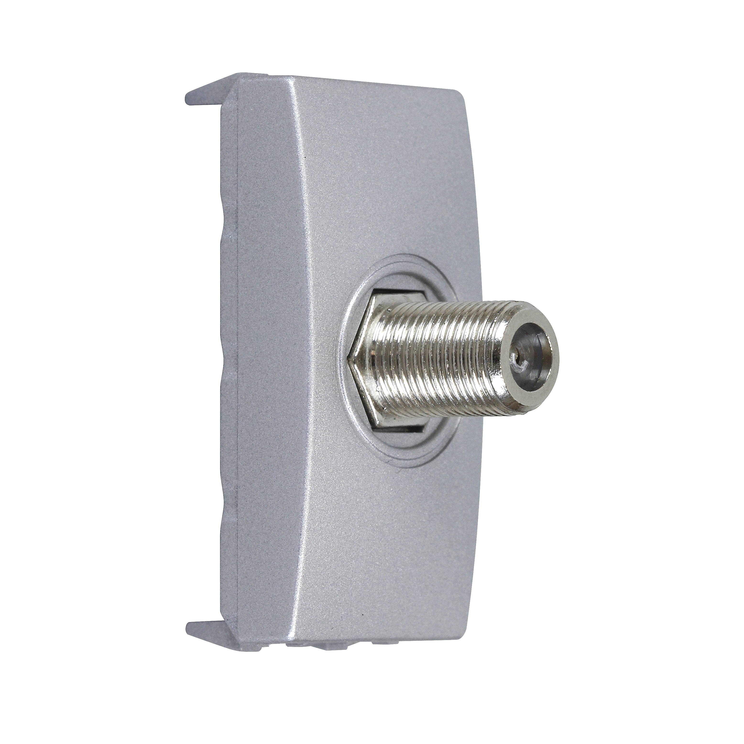Módulo De Tomada Antena Para TV Aluminio Única Schneider