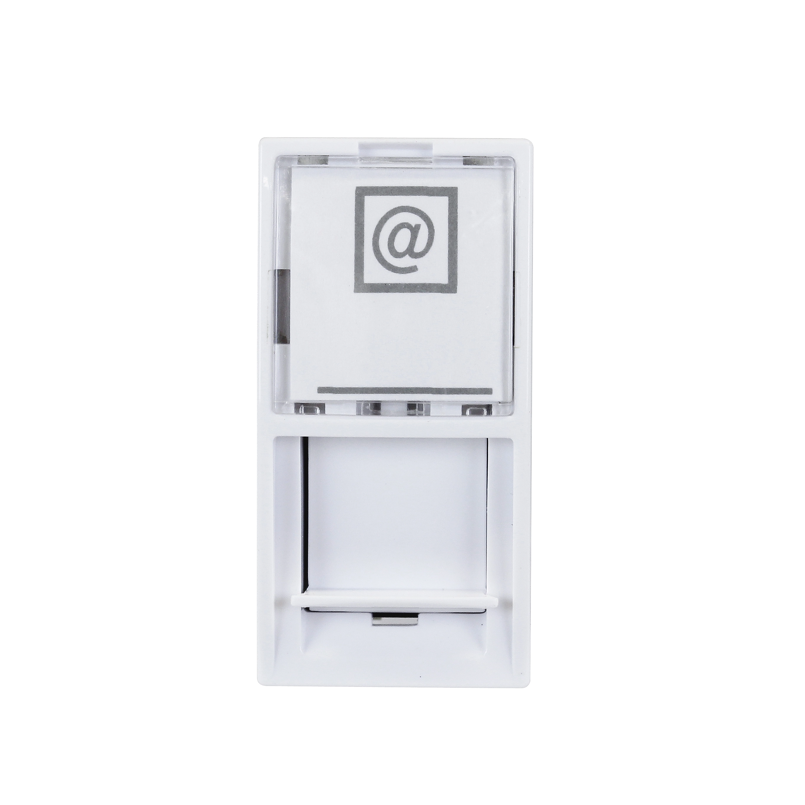 Modulo Tomada RJ45 8 Fios Cat5E Branco Única Schneider