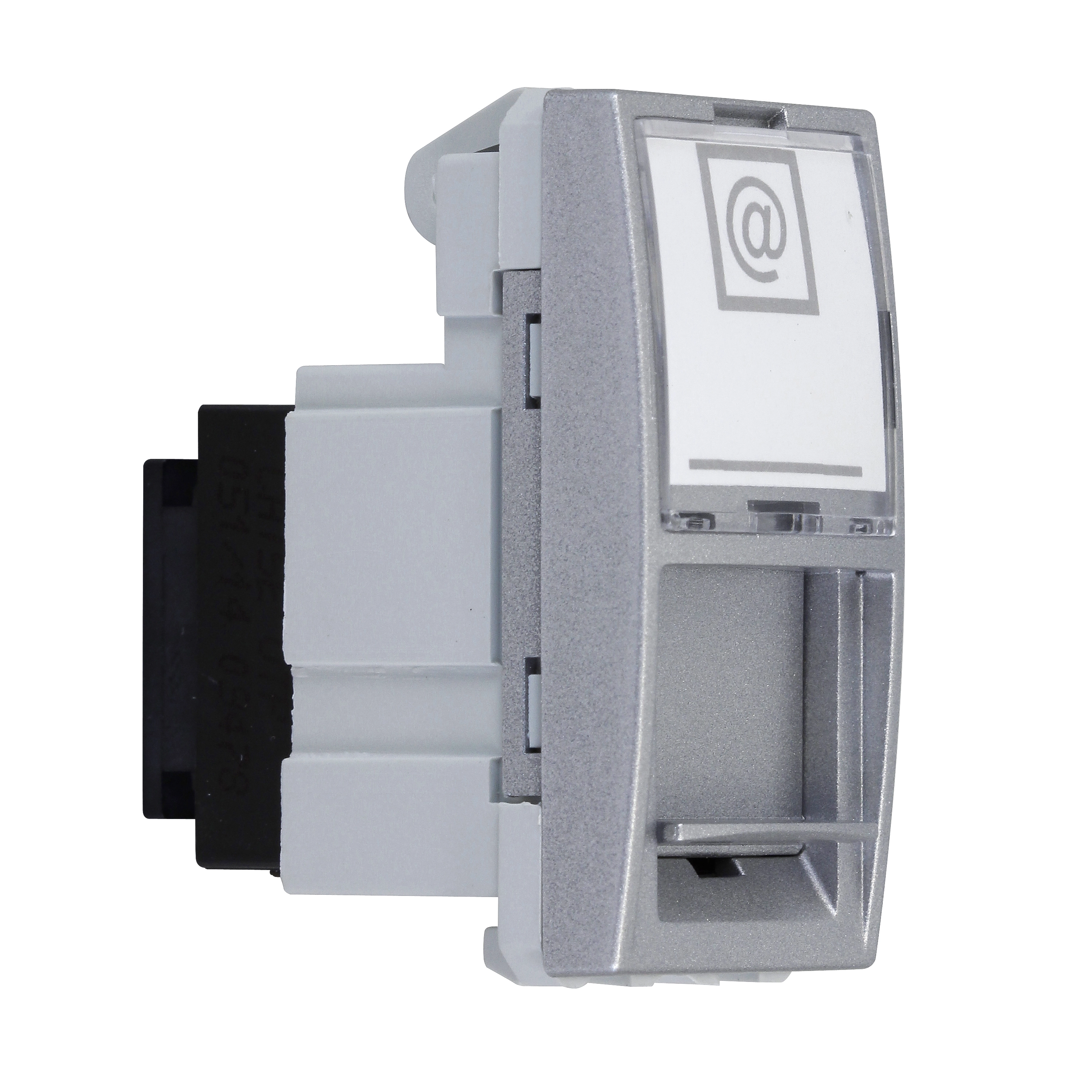 Modulo Tomada RJ45 8 Fios Cat5E Aluminio Única Schneider