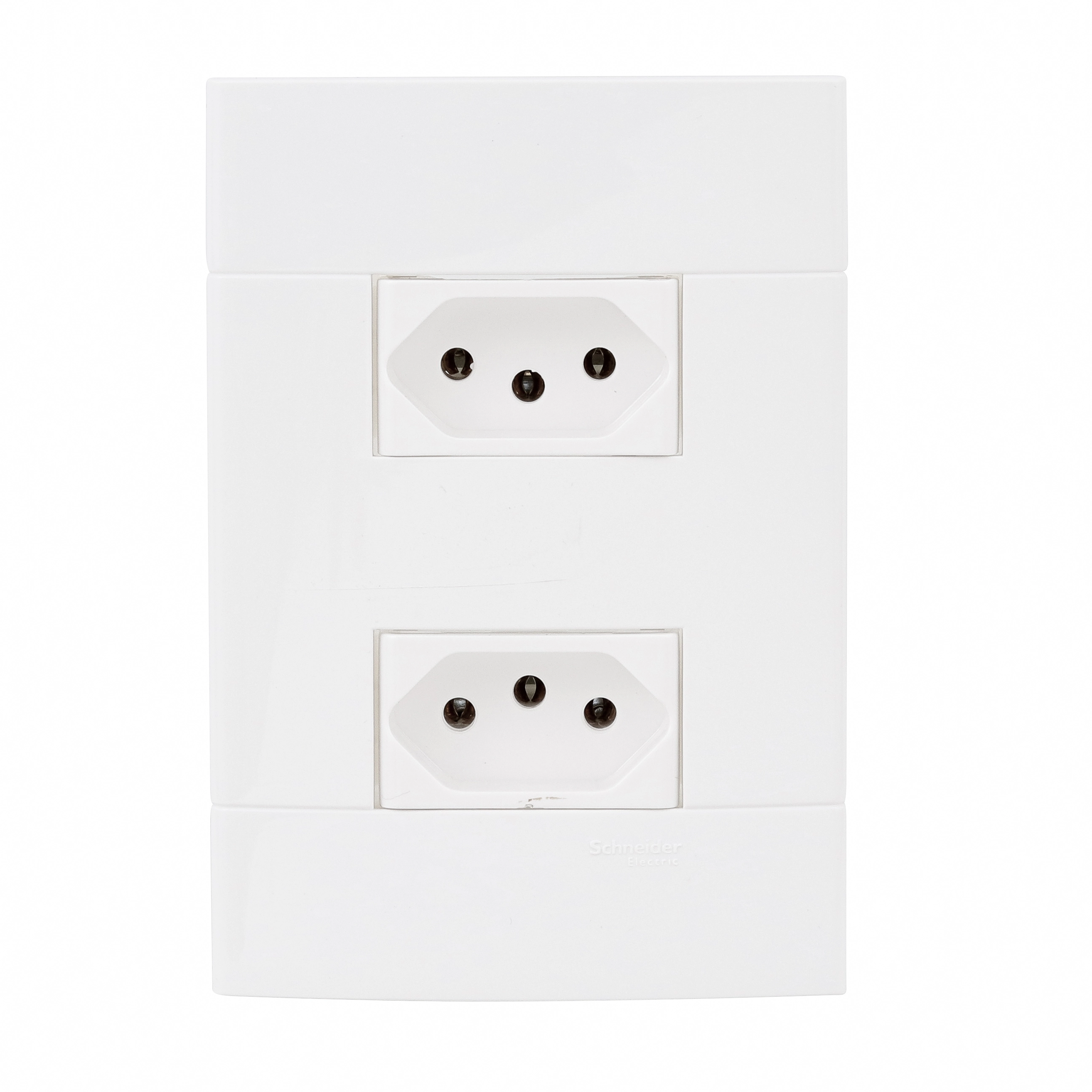 Conjunto 2 Tomadas 2P+T 10A 250V Decor Schneider