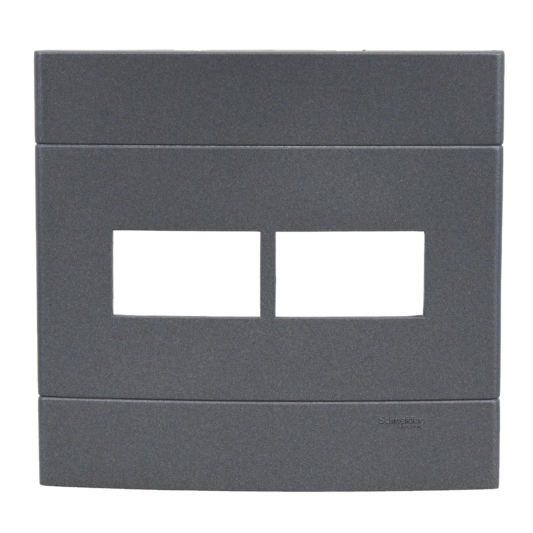 Placa 4X4 2 Módulos Separados Onix Decor Schneider