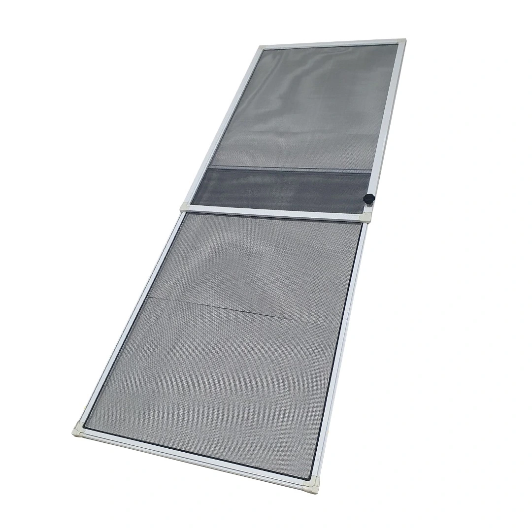 Tela Mosquiteira De Encaixe Branco Largura 40cm E Altura Regulável Até 1,20 Montada