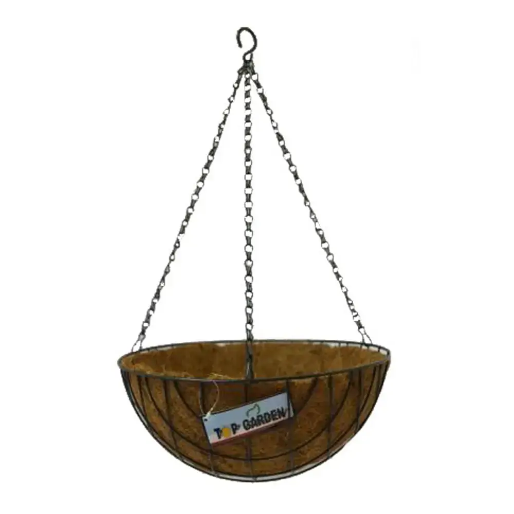 Vaso De Coco Baskete 25cm Top Garden