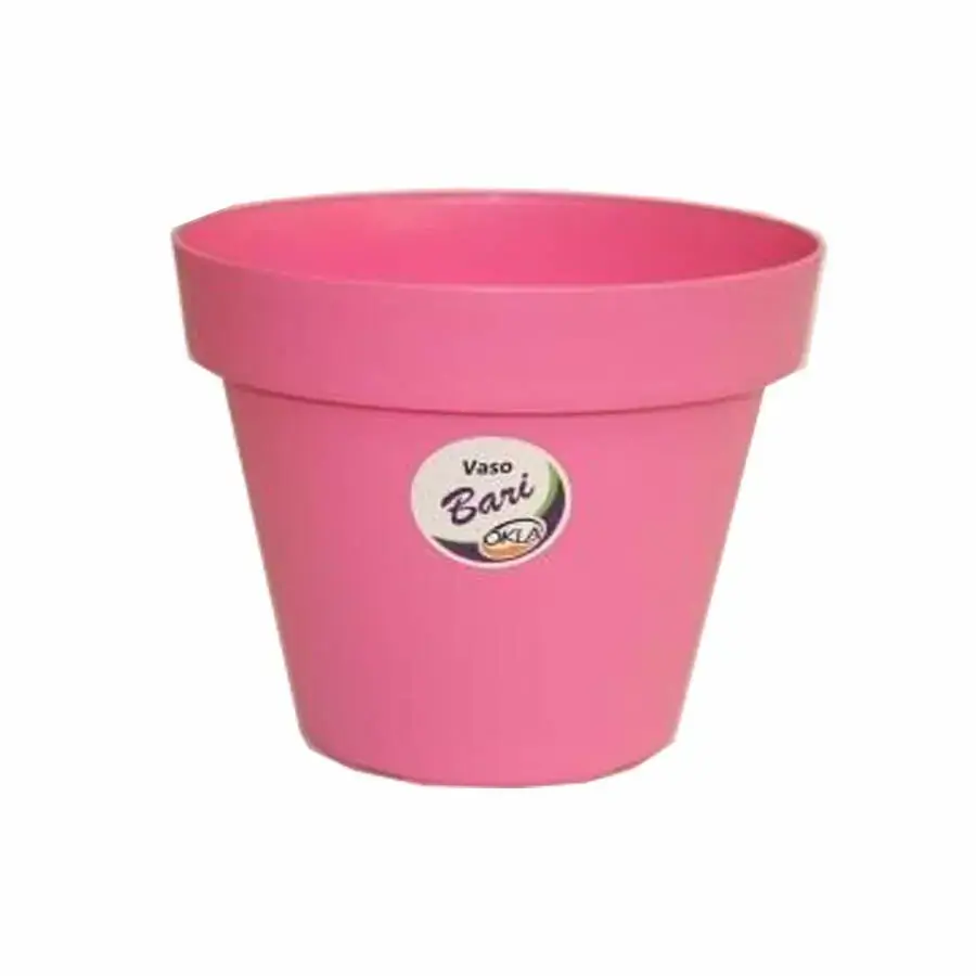 Vaso Okla Bari 15x12,9cm Redondo 1,4l Rosa