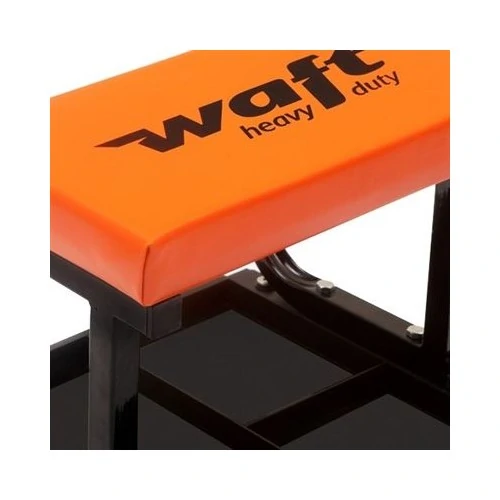 Banquinho para Mecânico Waft Multiúso com Bandeja e Rodízios - WAFT 6316