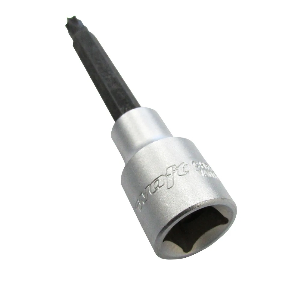 Chave Soquete Torx 1/2 Pol. T25 Cromo Vanádio Longo - WAFT 6288