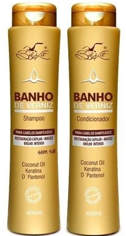 Kit Belkit Banho Verniz 400ml