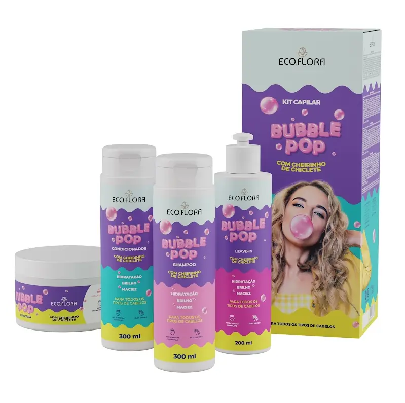 Eco Flora Kit Capilar Bubble Pop