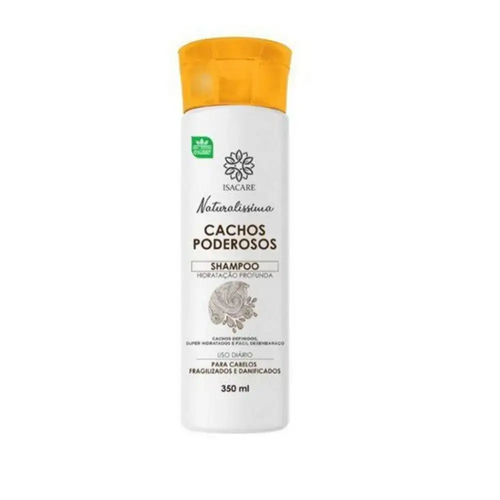 Shampoo Cachos Poderosos Hidratacao Isacare 350ml