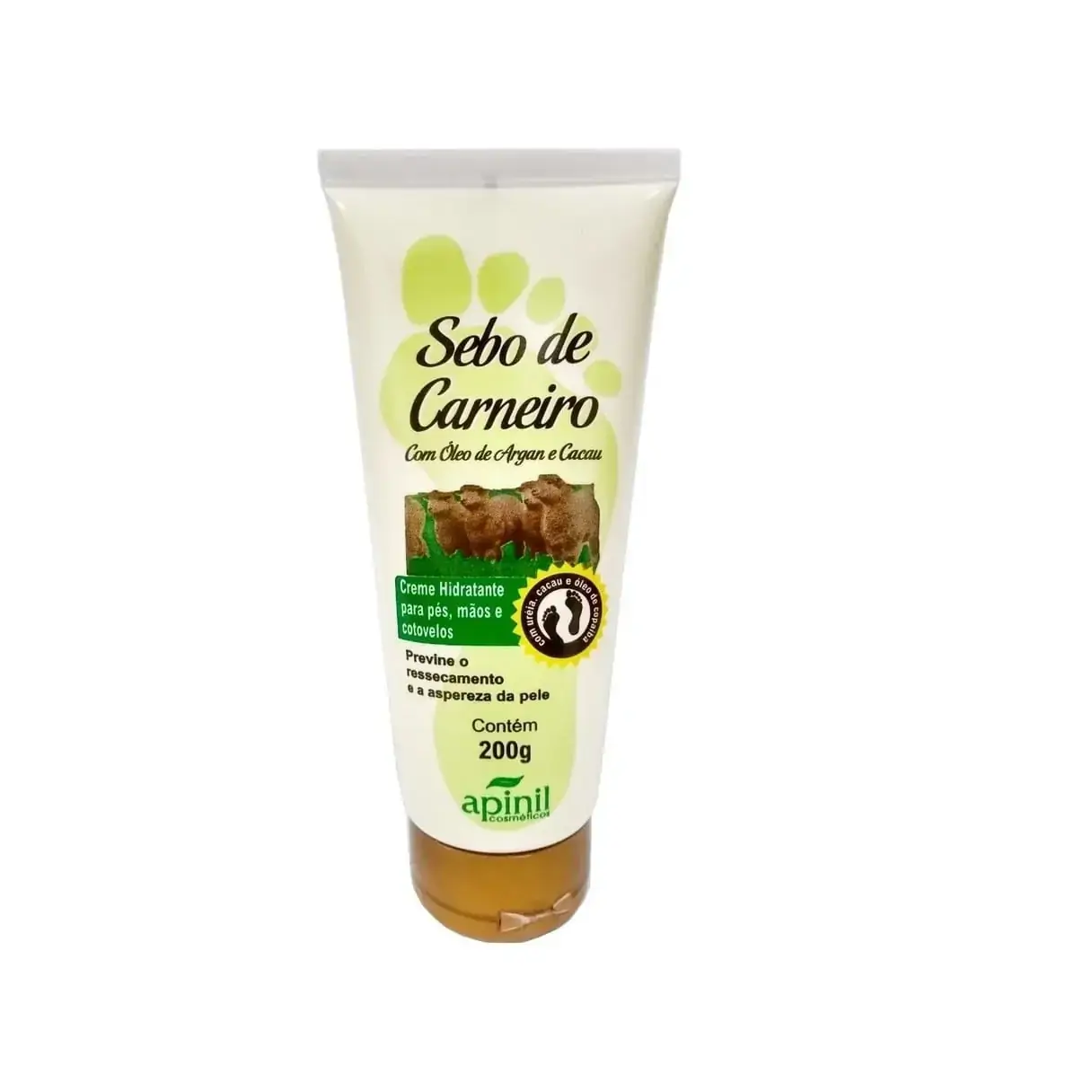 Creme De Hidratante S De Carneiro 200g Apinil