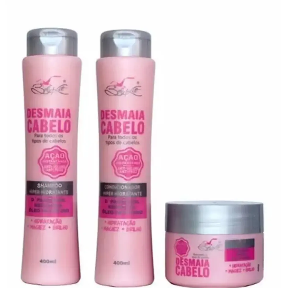 Shampoo Desmaia Cabelo S/sal 400ml
