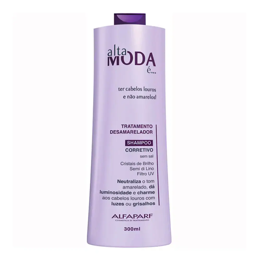 A Moda Trat Desamarelador Shampoo Lro/gris