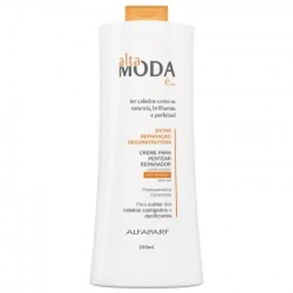 A Moda Rep Reconstrutora Creme Pentear Danifica