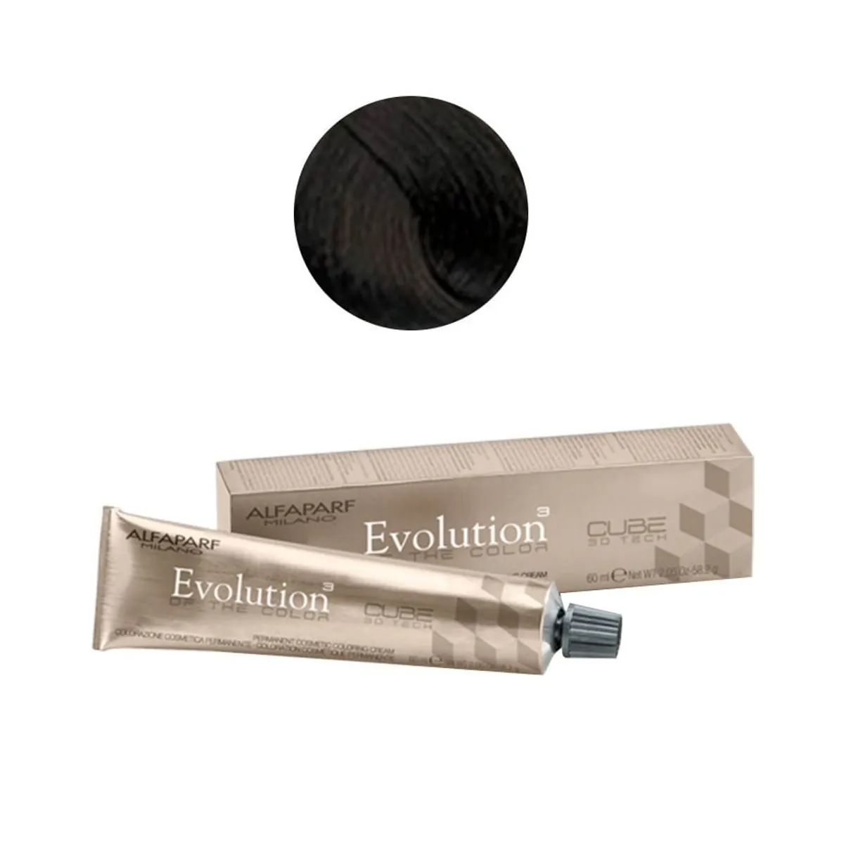 Kit coloração Alfaparf Evolution Castanho Claro 5