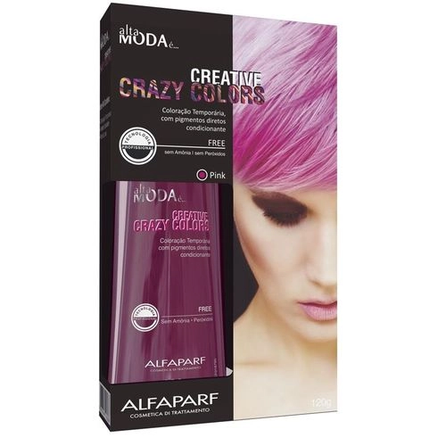 Creative Crazy Colors Pink Alta Moda é