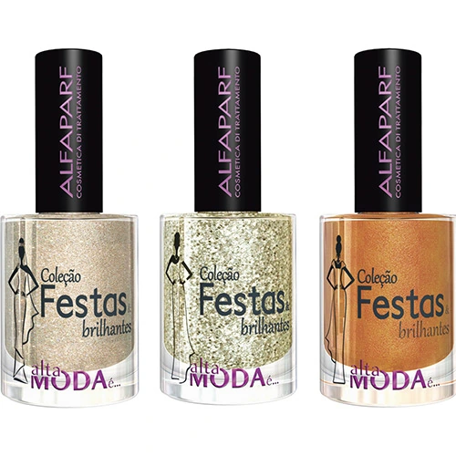 Esmalte Alfaparf Alta Moda Coleção Festas Brilhantes