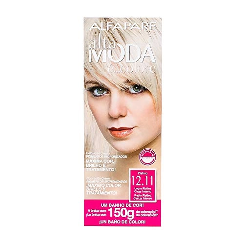 Tintura Alfaparf 12.11 Platino Louro Platina Cinza Intenso Alta Moda