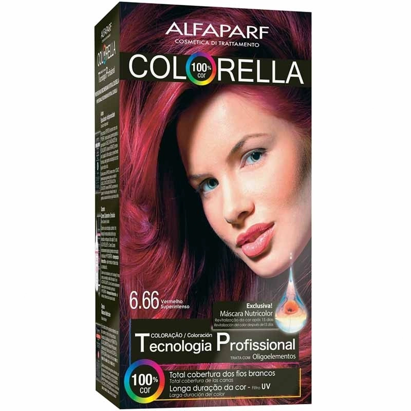 Tintura Colorella Vermelho Super Intenso Alfaparf