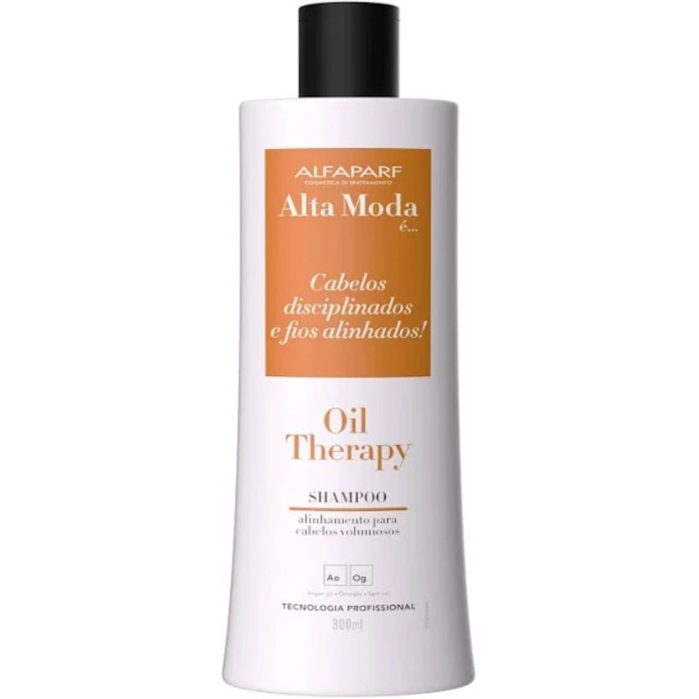 Shampoo Alfaparf Alta Moda é Oil Therapy Frasco 300ml