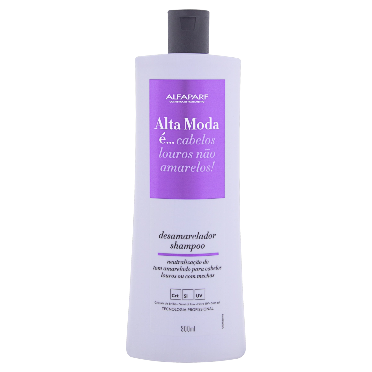 Shampoo Desamarelador Alfaparf Alta Moda é Frasco 300ml