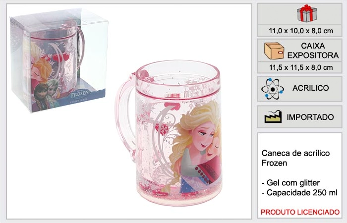 Caneca Acrilica Ravi Frozen 01