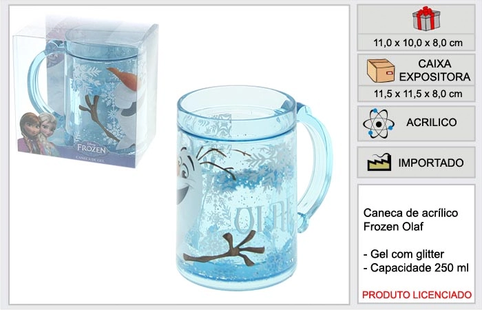 Caneca Acrilica Ravi Olaf Ol