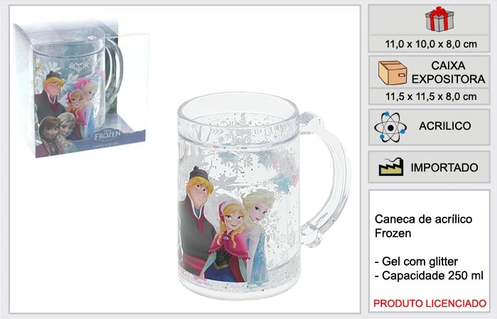 Caneca Acrilica Ravi Frozen 02