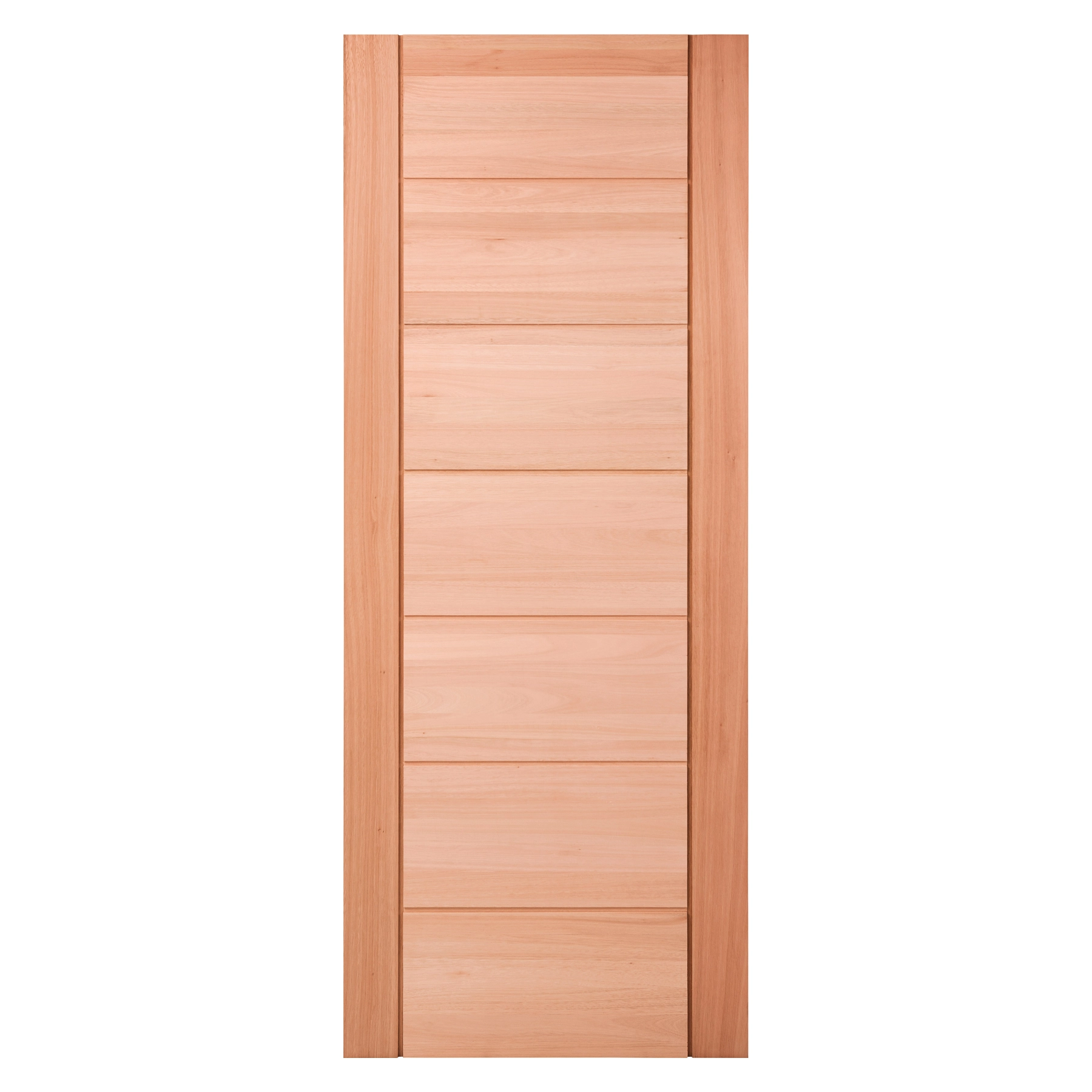 Folha de Porta Madeira de Giro ou Correr Direito|Esquerdo Marrom 210x80cm Decorada Cruzeiro
