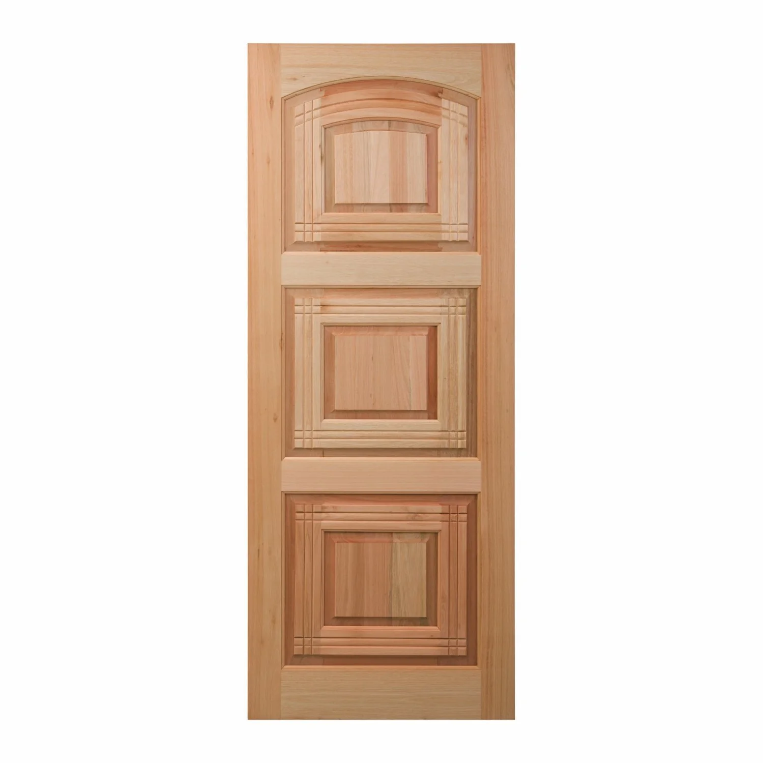 Folha De Porta Maciça Em Eucalipto Acabamento Natural 210x62cm Pm02 Lindoya Cruzeiro Portas Natural