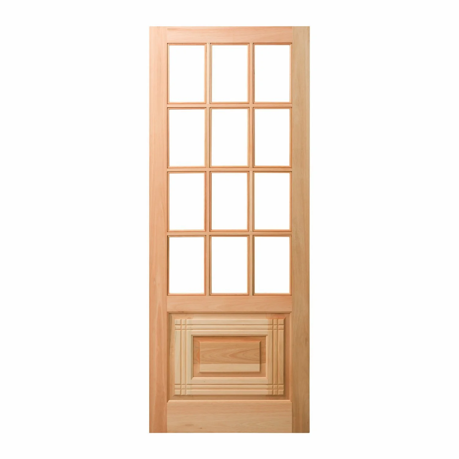 Folha De Porta Maciça Em Eucalipto Acabamento Natural 210x60cm Pm11 Oriental Cruzeiro Portas Natural