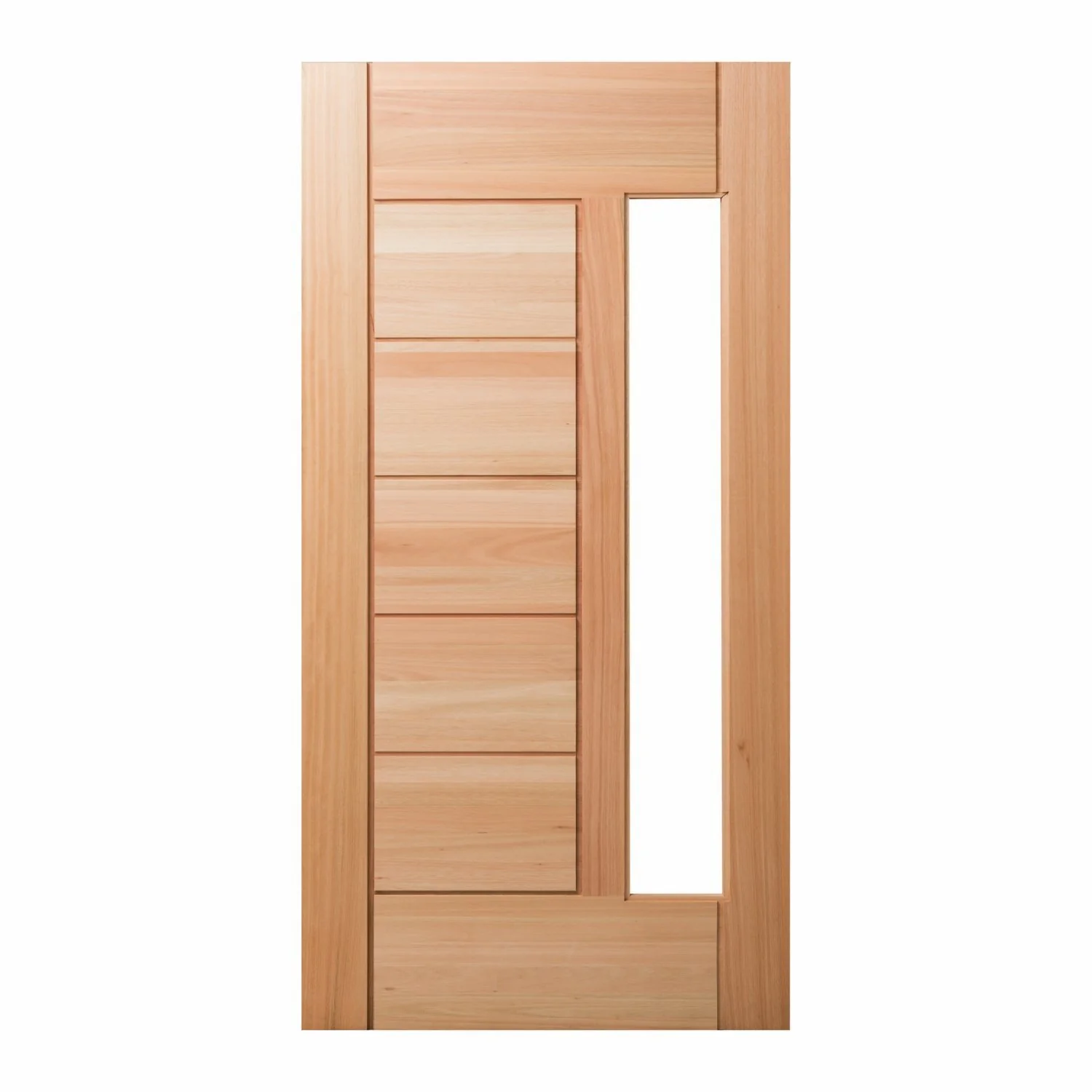 Folha De Porta Maciça 210x102cm Eucalipto Pm76 Lira Cruzeiro Portas Nude