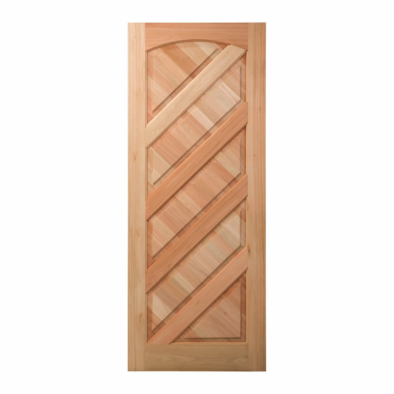 Folha De Porta Maciça Em Eucalipto Acabamento Natural 210x62cm Pm06 Magna Cruzeiro Portas Natural